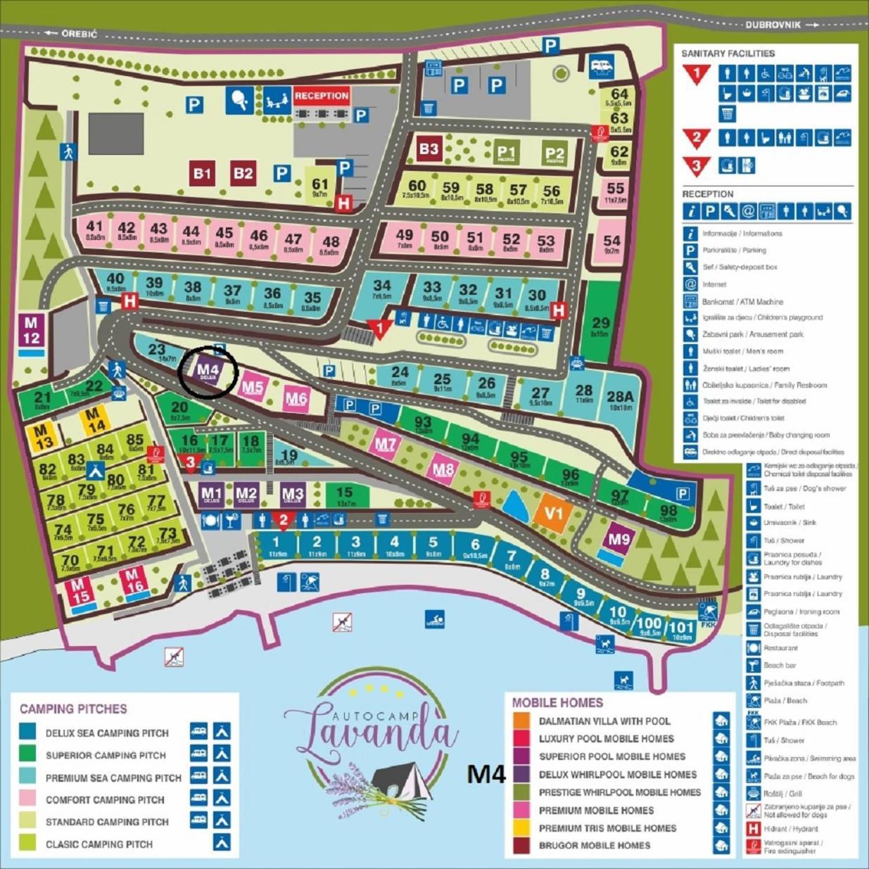 Lavanda Mobile Homes & Villas Orebic Ruang foto